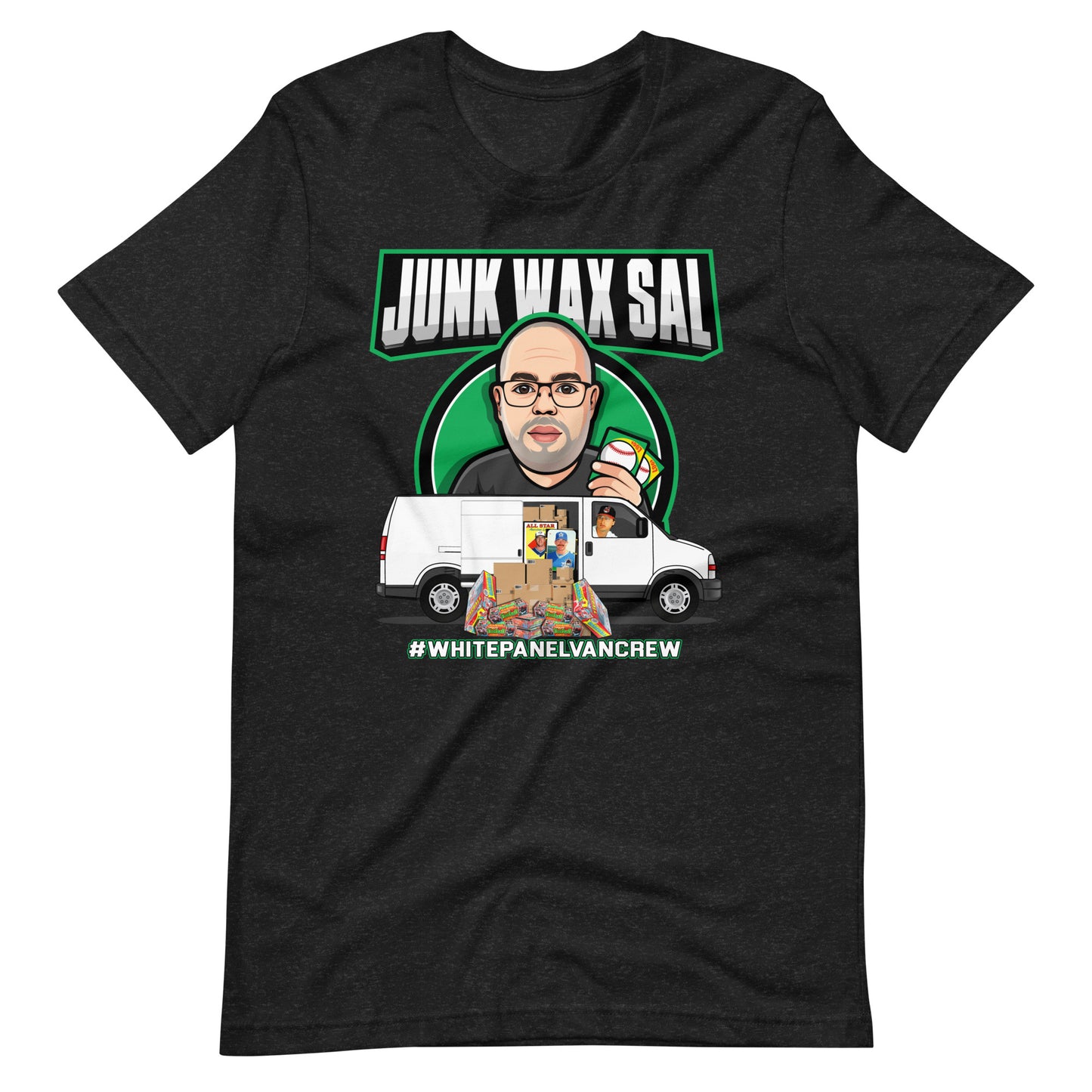 Junk Wax Sal - White Panel Van Crew Unisex t-shirt