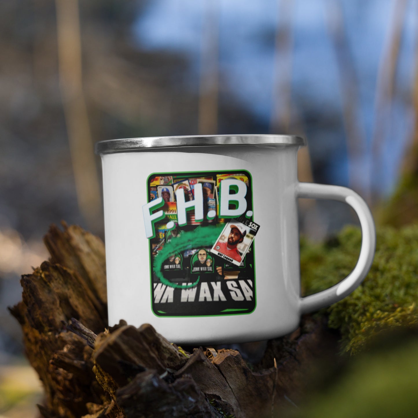 Junk Wax Sal - F.H.B. - Enamel Mug
