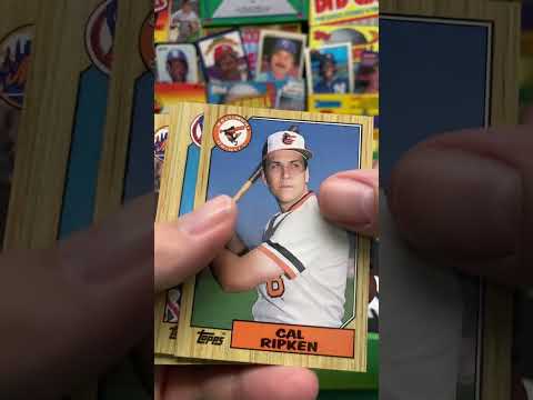1987 Topps Baseball Pack