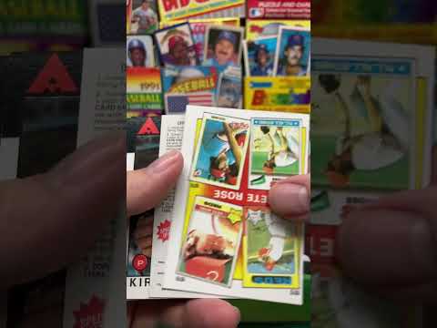 1986 Topps Baseball Pack