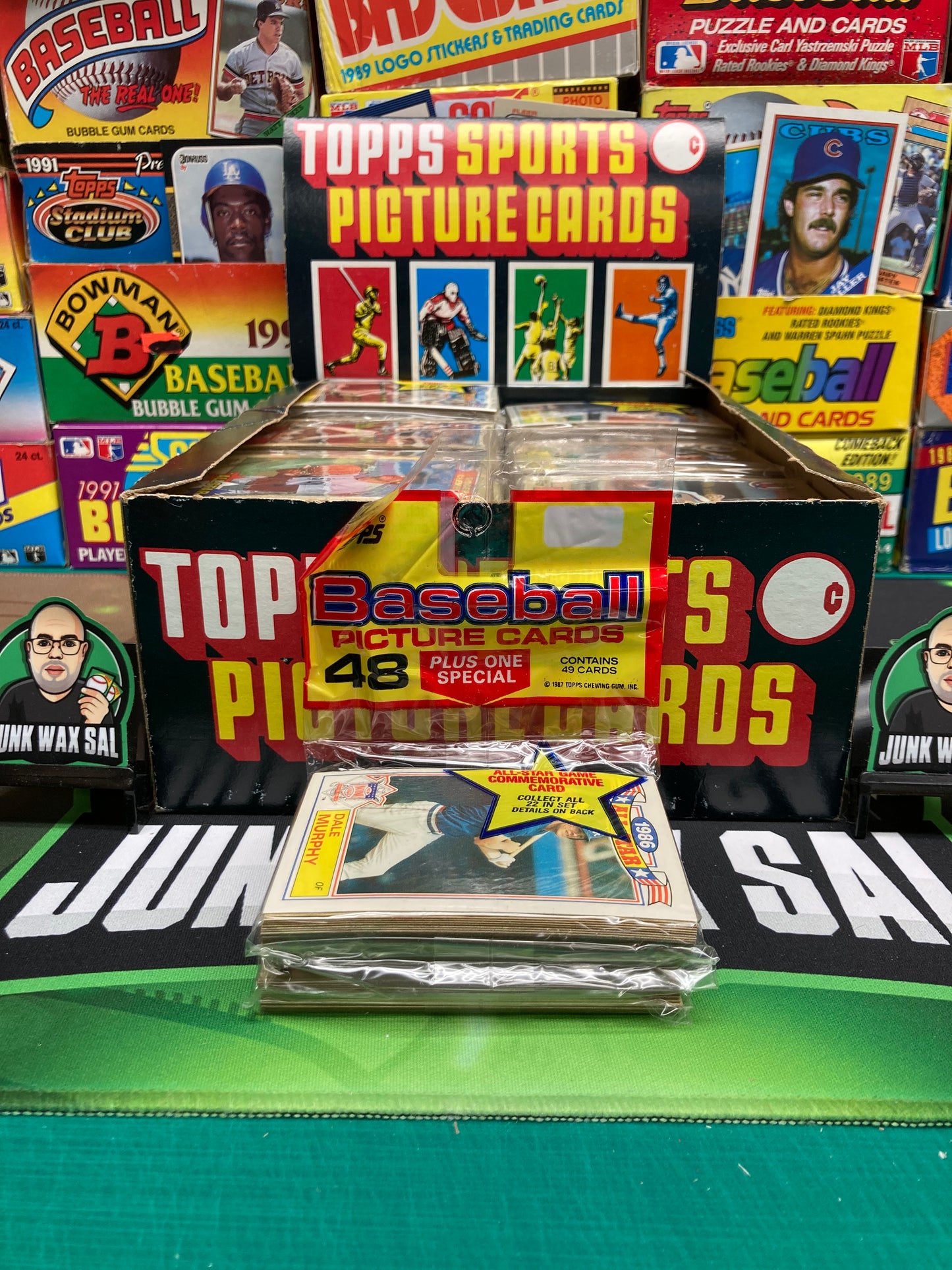 1987 Topps Baseball Rack Pack