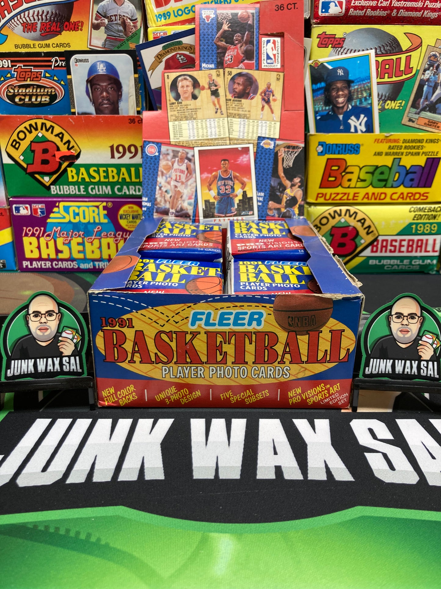 1991-92 Fleer NBA Basketball Pack