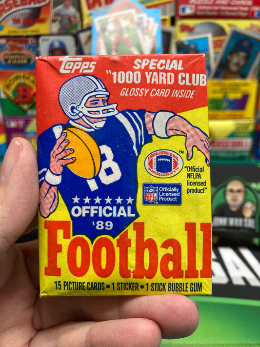 1989 Topps Football Pack