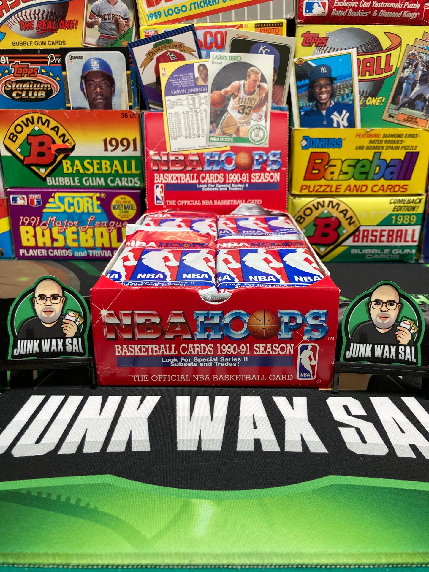 1990-91 NBA Hoops Series 2 Basketball Pack