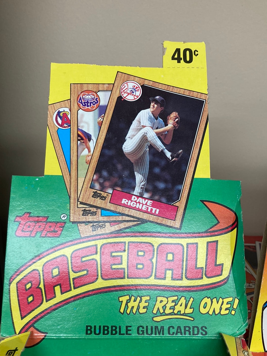 1987 Topps Baseball Pack