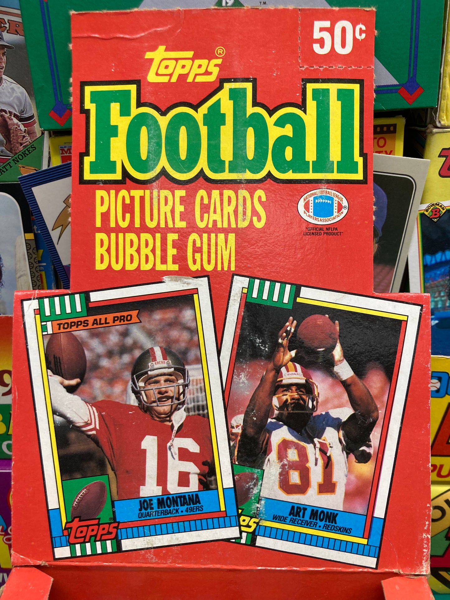 1990 Topps Football Pack