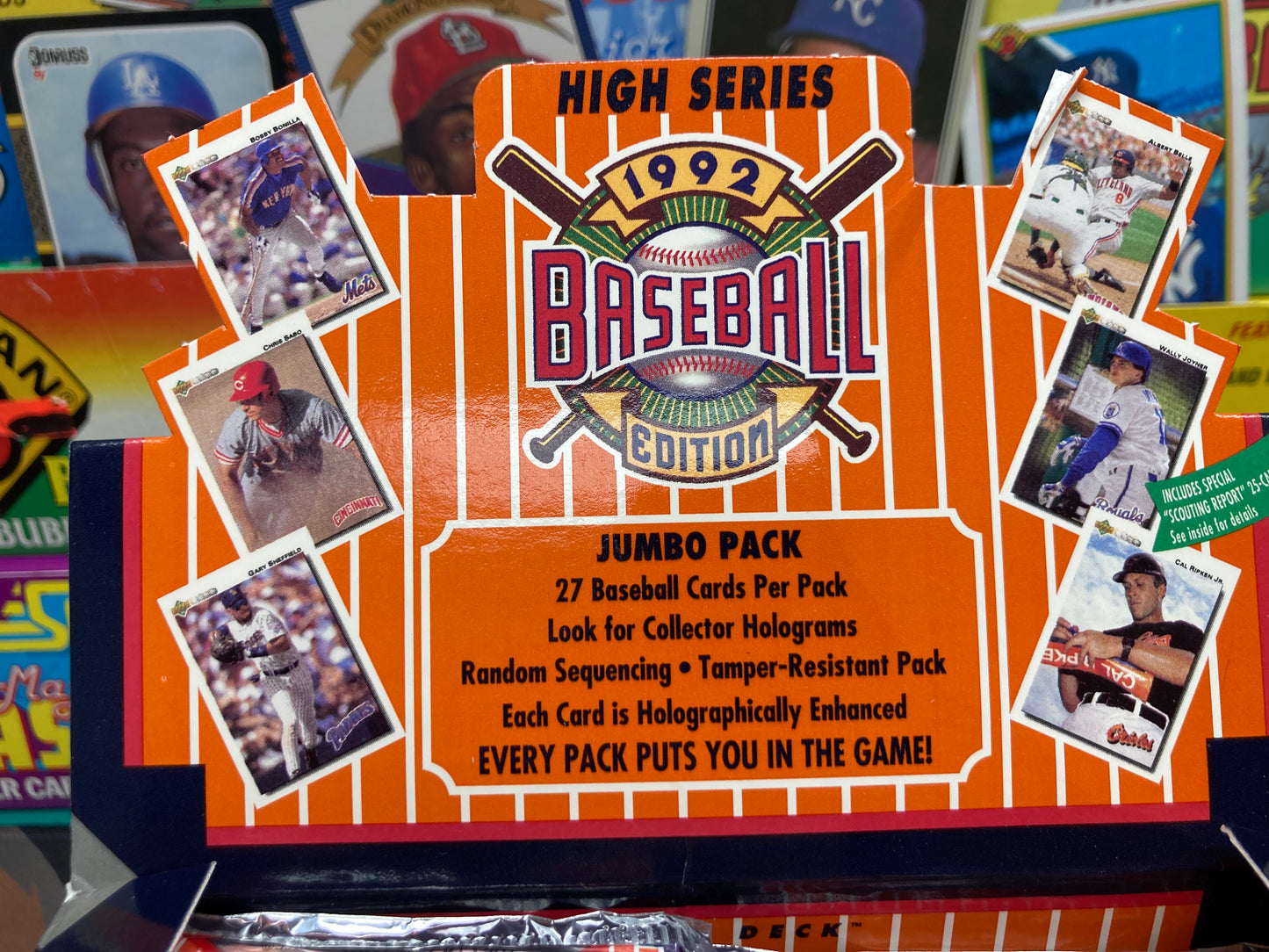 1992 Upper Deck Baseball High Series Jumbo Pack
