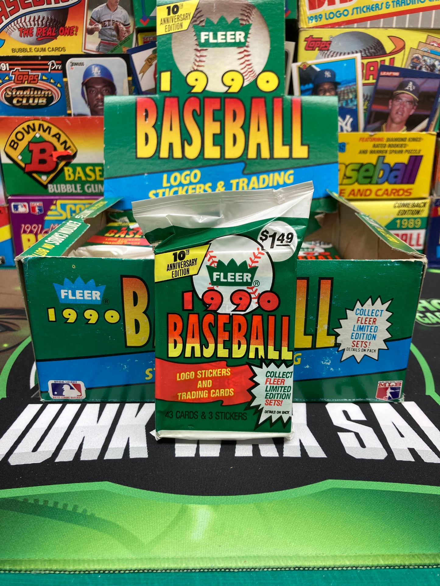 1990 Fleer Baseball Jumbo Cello Pack