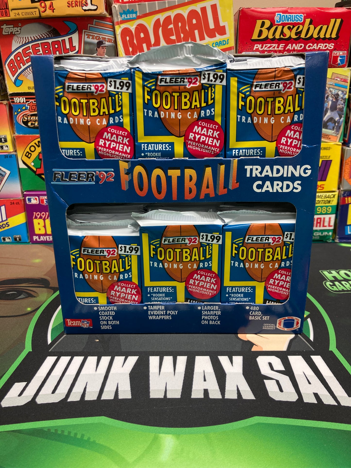 1992 Fleer Football Jumbo Pack