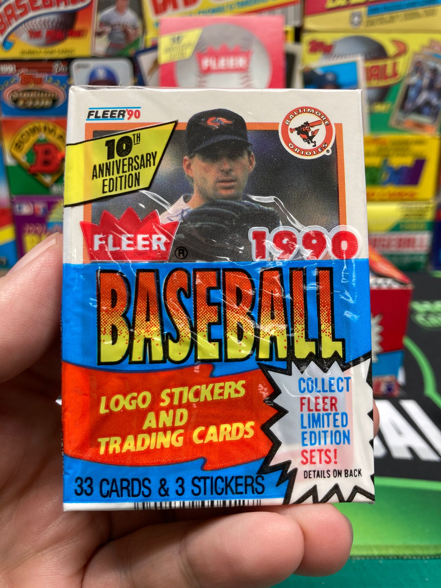 1990 Fleer Baseball Cello Pack