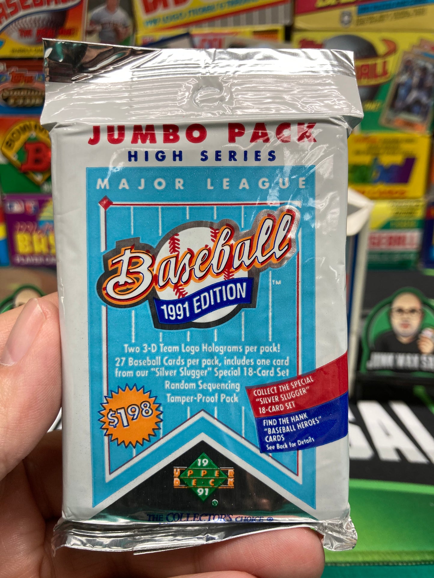 1991 Upper Deck Baseball High Series Jumbo Pack