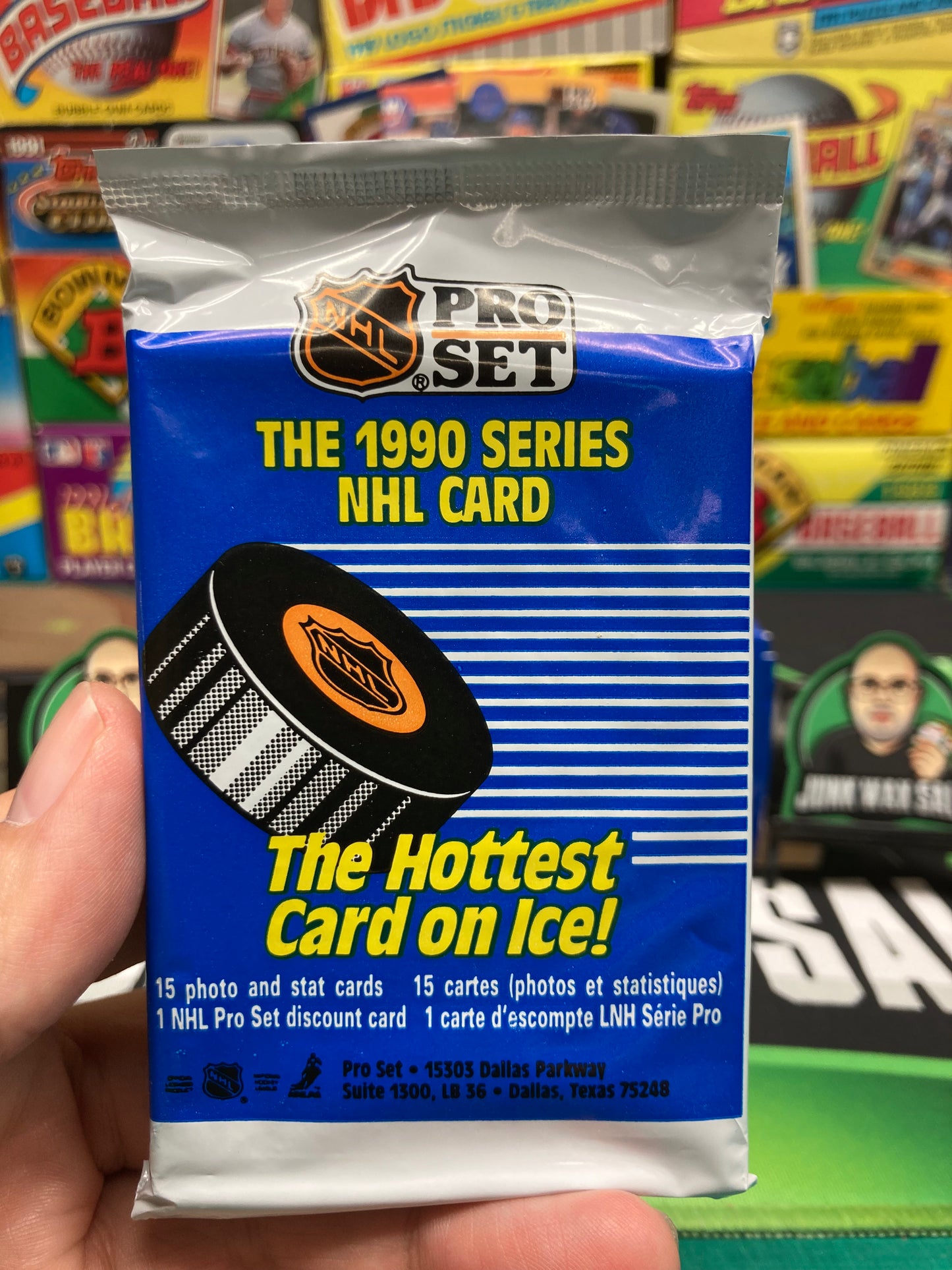 1990-91 Pro Set Hockey Series 1 Pack