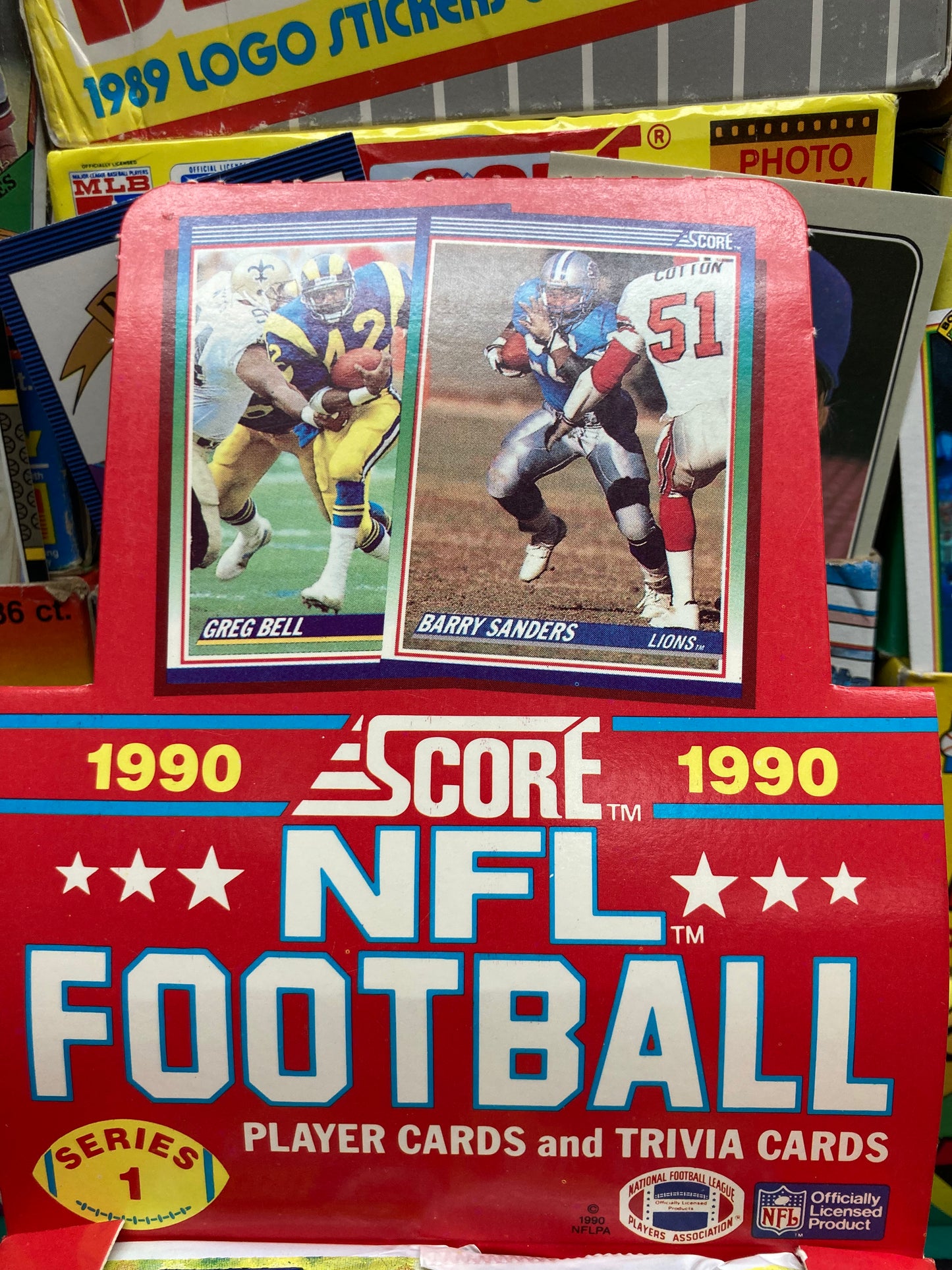 1990 Score Football Series 1 Pack