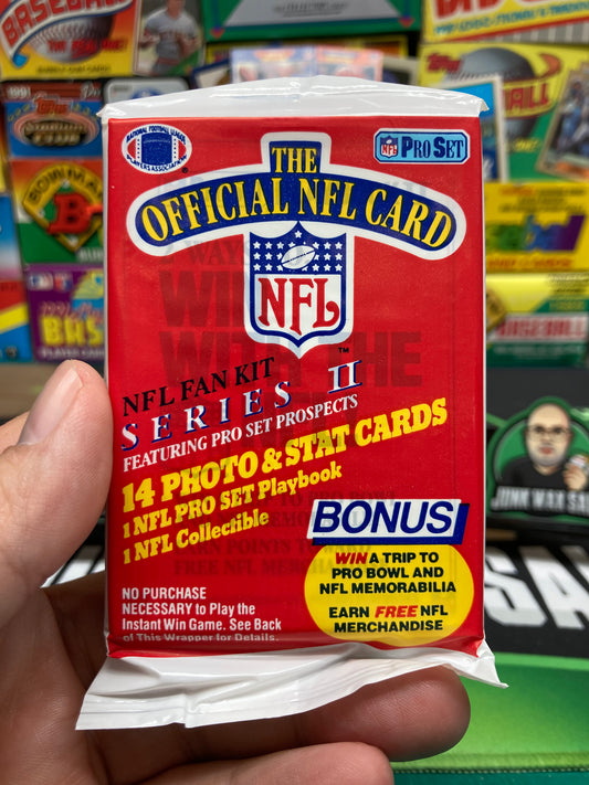 1989 Pro Set Football Series 2 Pack