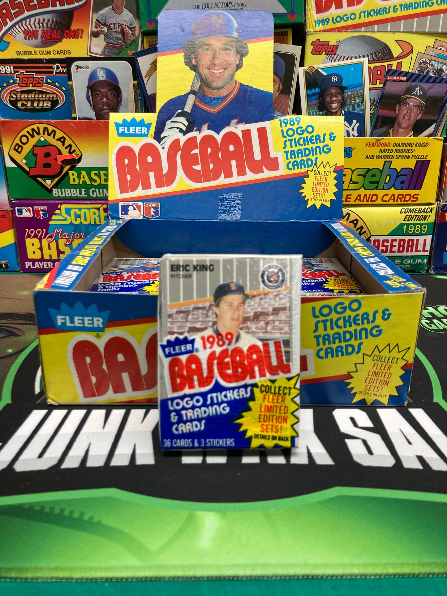 1989 Fleer Baseball Cello Pack