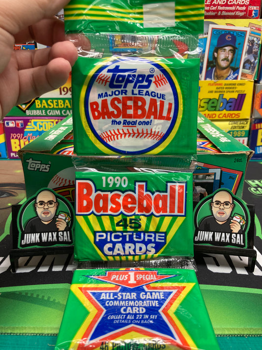 1990 Topps Baseball Rack Pack