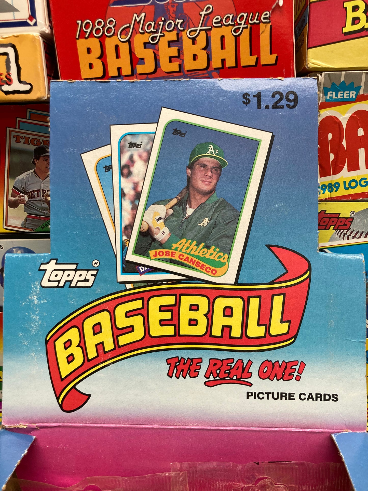 1989 Topps Baseball Jumbo Cello Pack