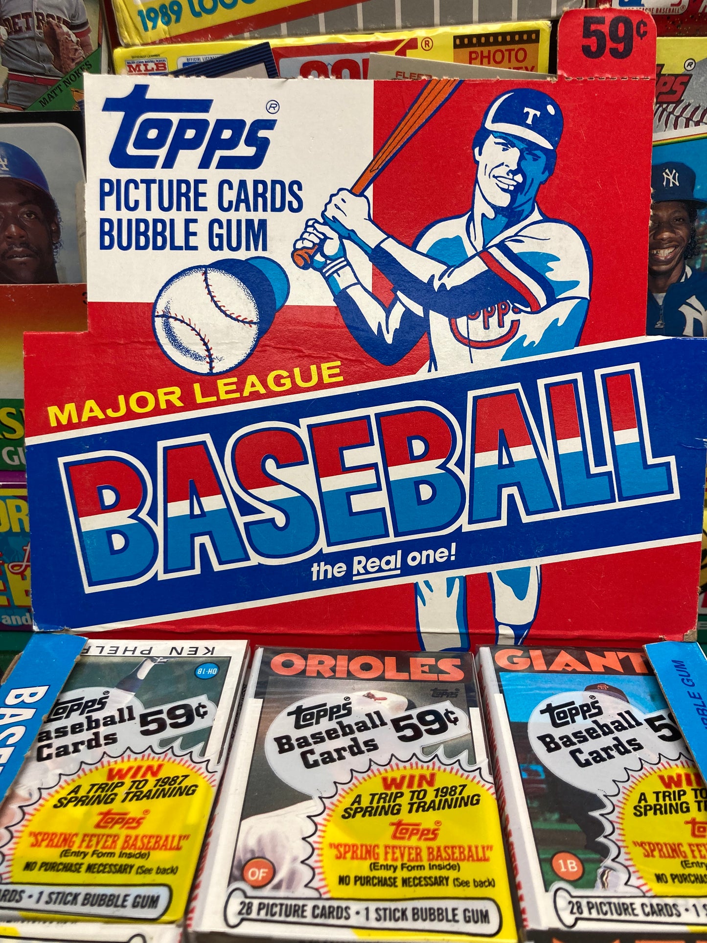 1986 Topps Baseball Cello Pack