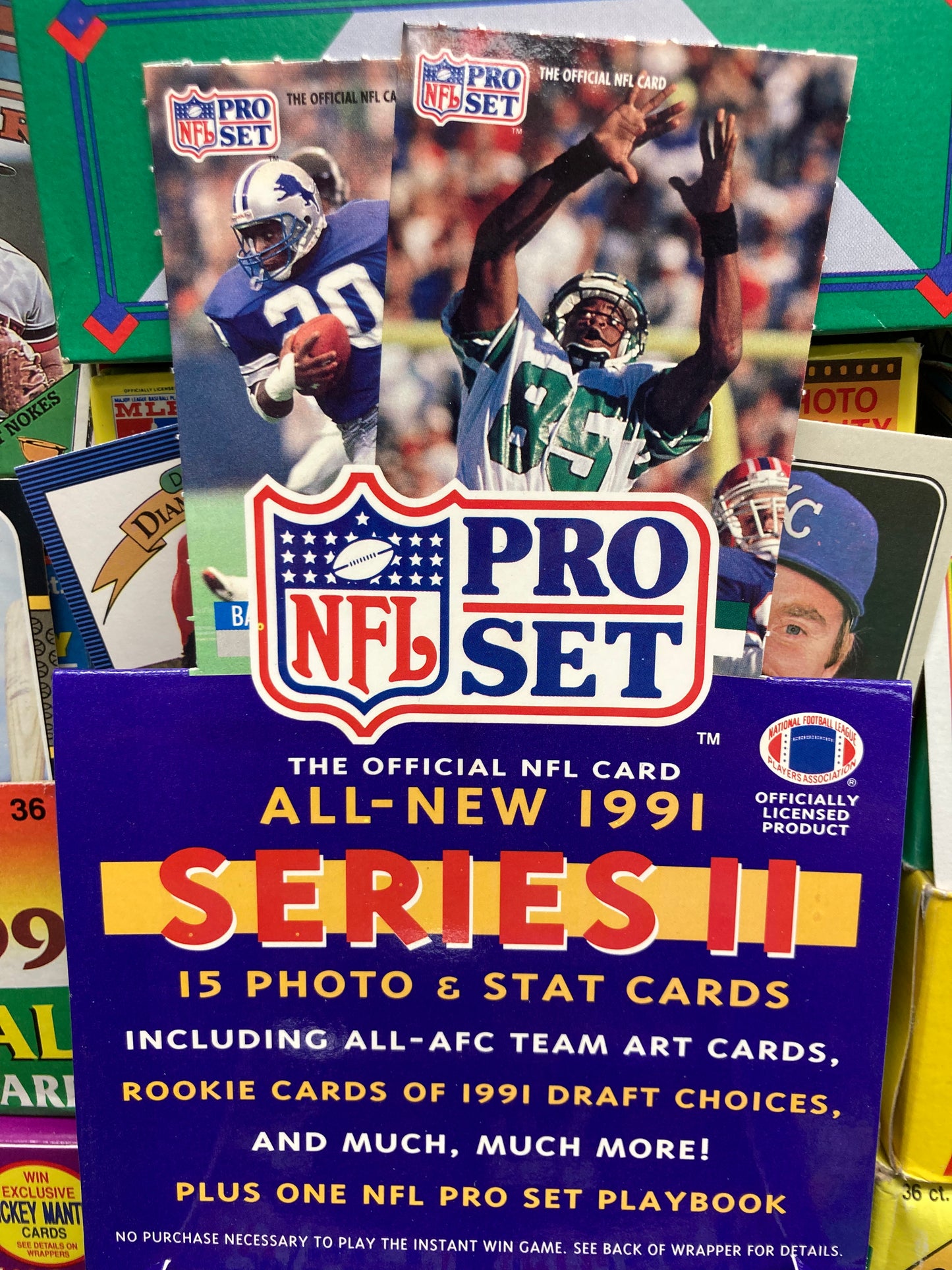 1991 Pro Set Football Series 2 Pack