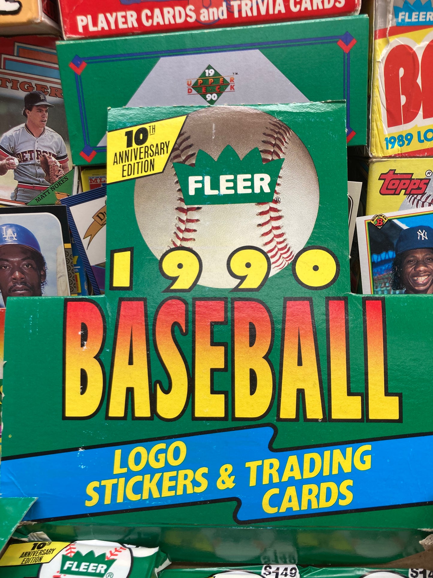 1990 Fleer Baseball Jumbo Cello Pack