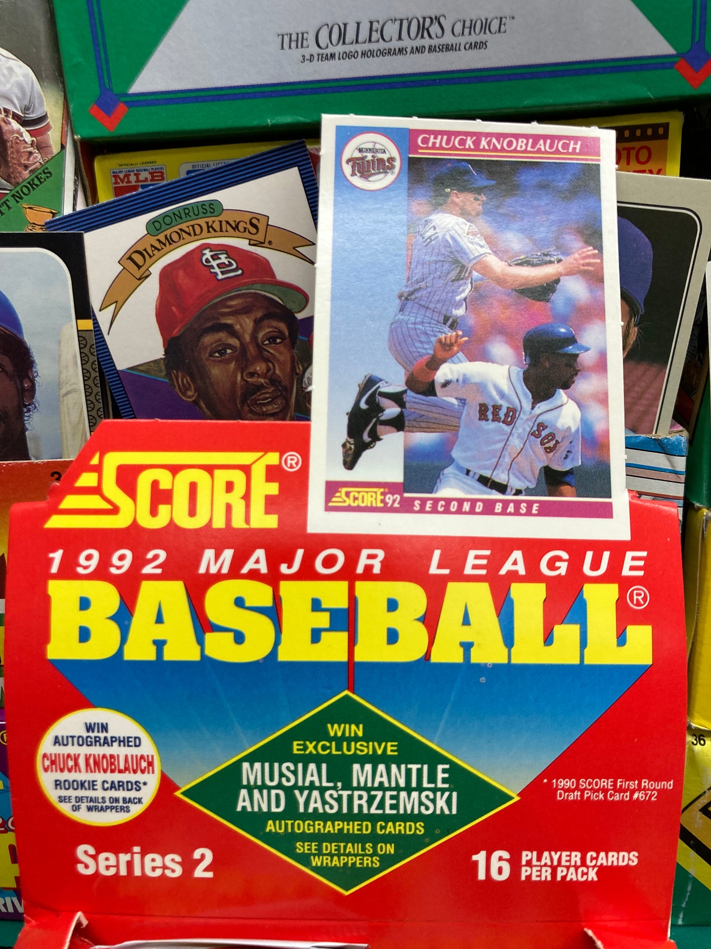 1992 Score Baseball Series 2 Pack