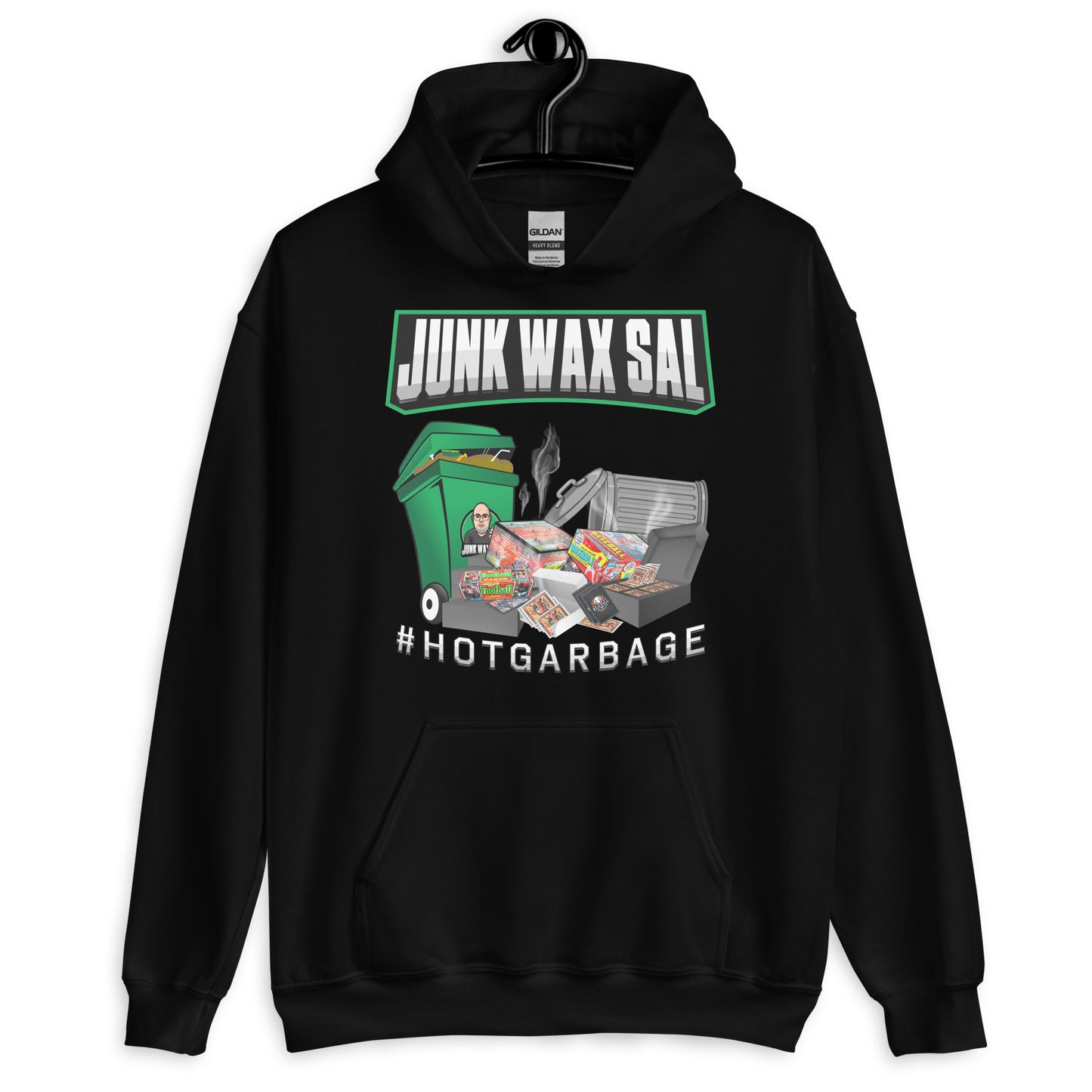 Junk Wax Sal - Hot Garbage - Unisex Hoodie