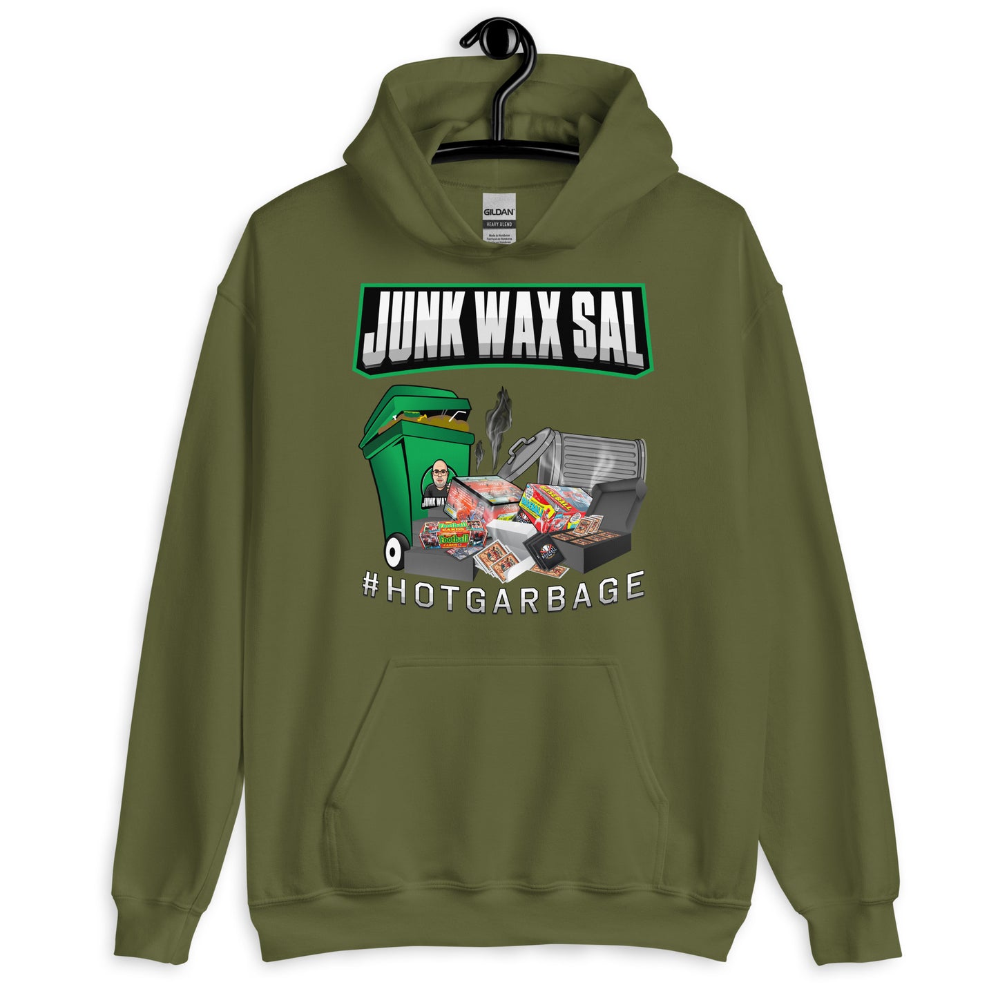 Junk Wax Sal - Hot Garbage - Unisex Hoodie