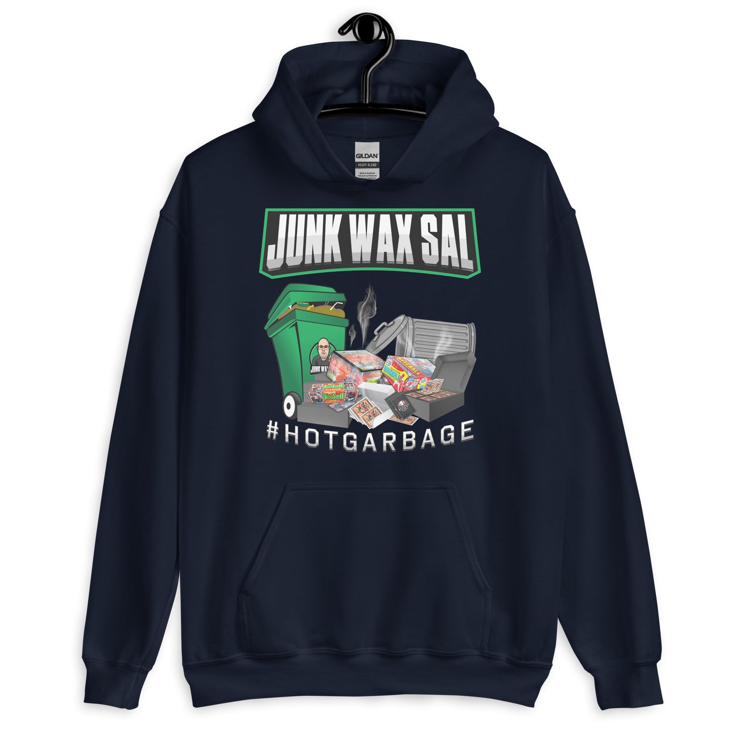 Junk Wax Sal - Hot Garbage - Unisex Hoodie