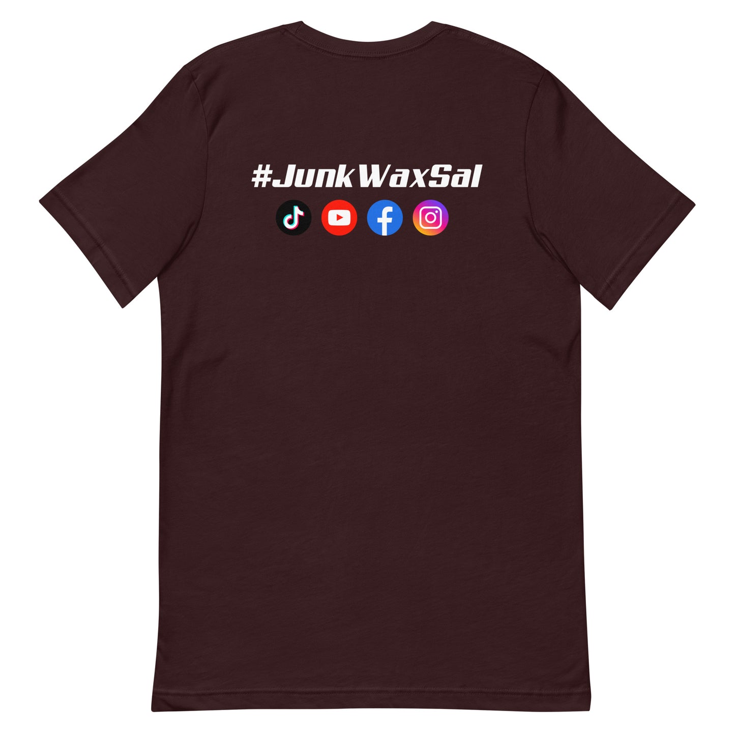 Junk Wax Sal - Oooh Checklist - Unisex t-shirt