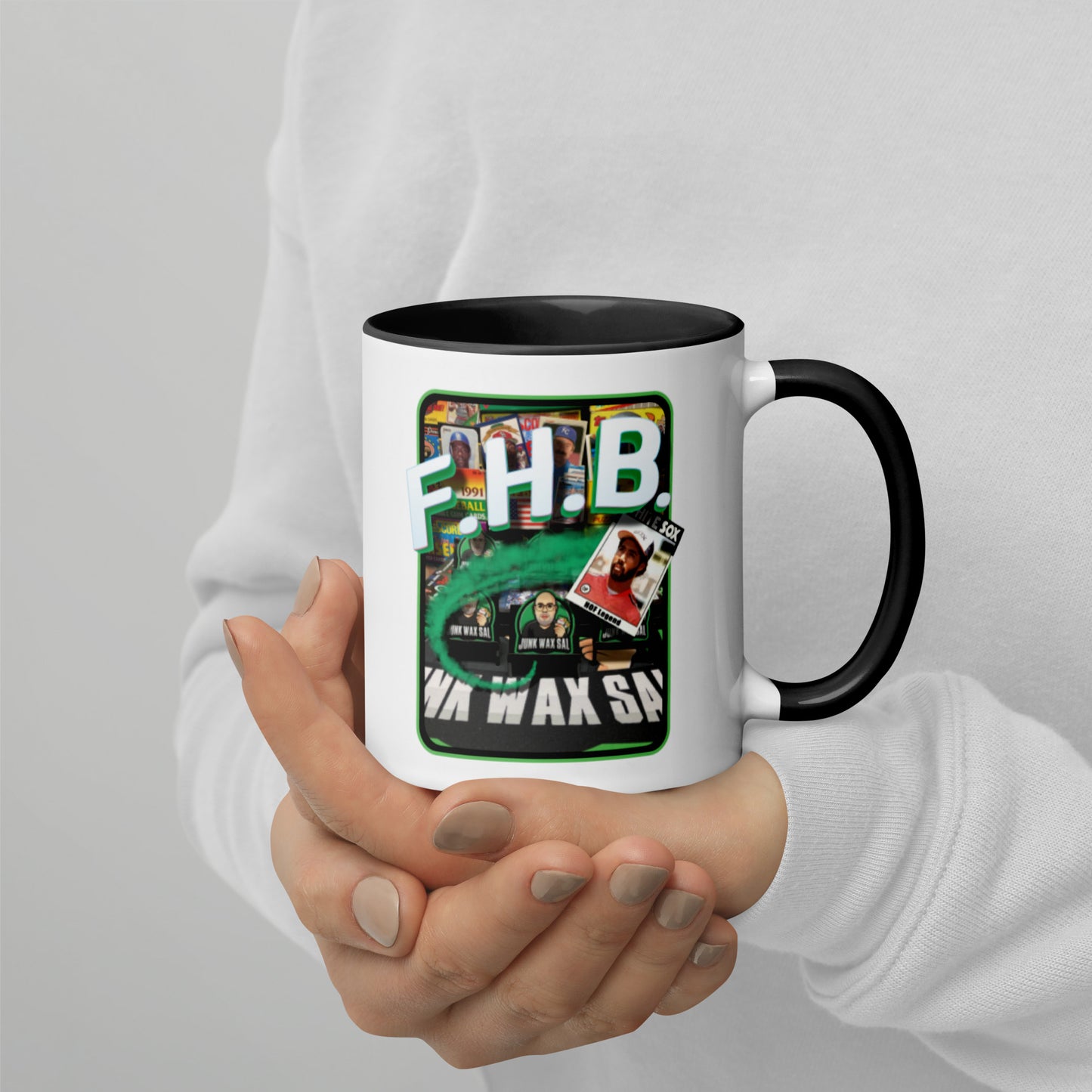 Junk Wax Sal - F.H.B. - Mug with Color Inside