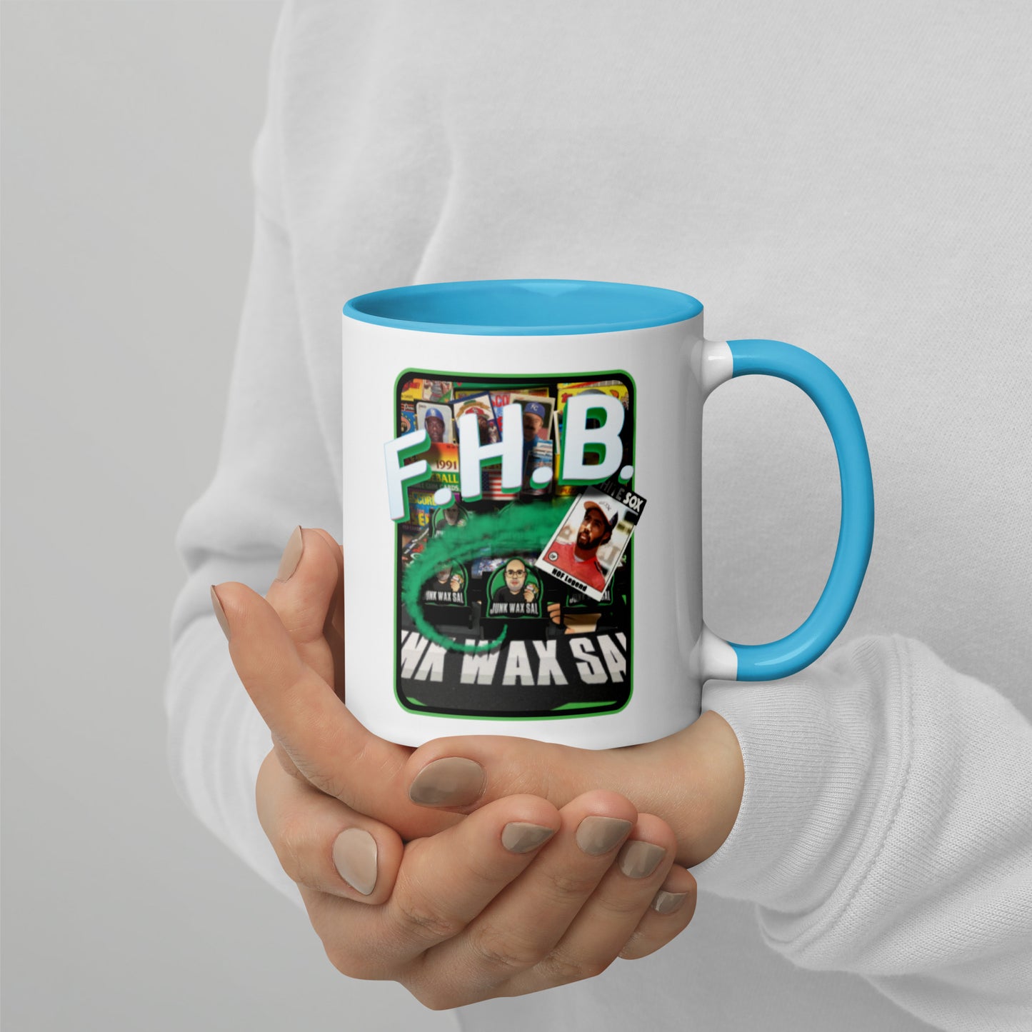 Junk Wax Sal - F.H.B. - Mug with Color Inside