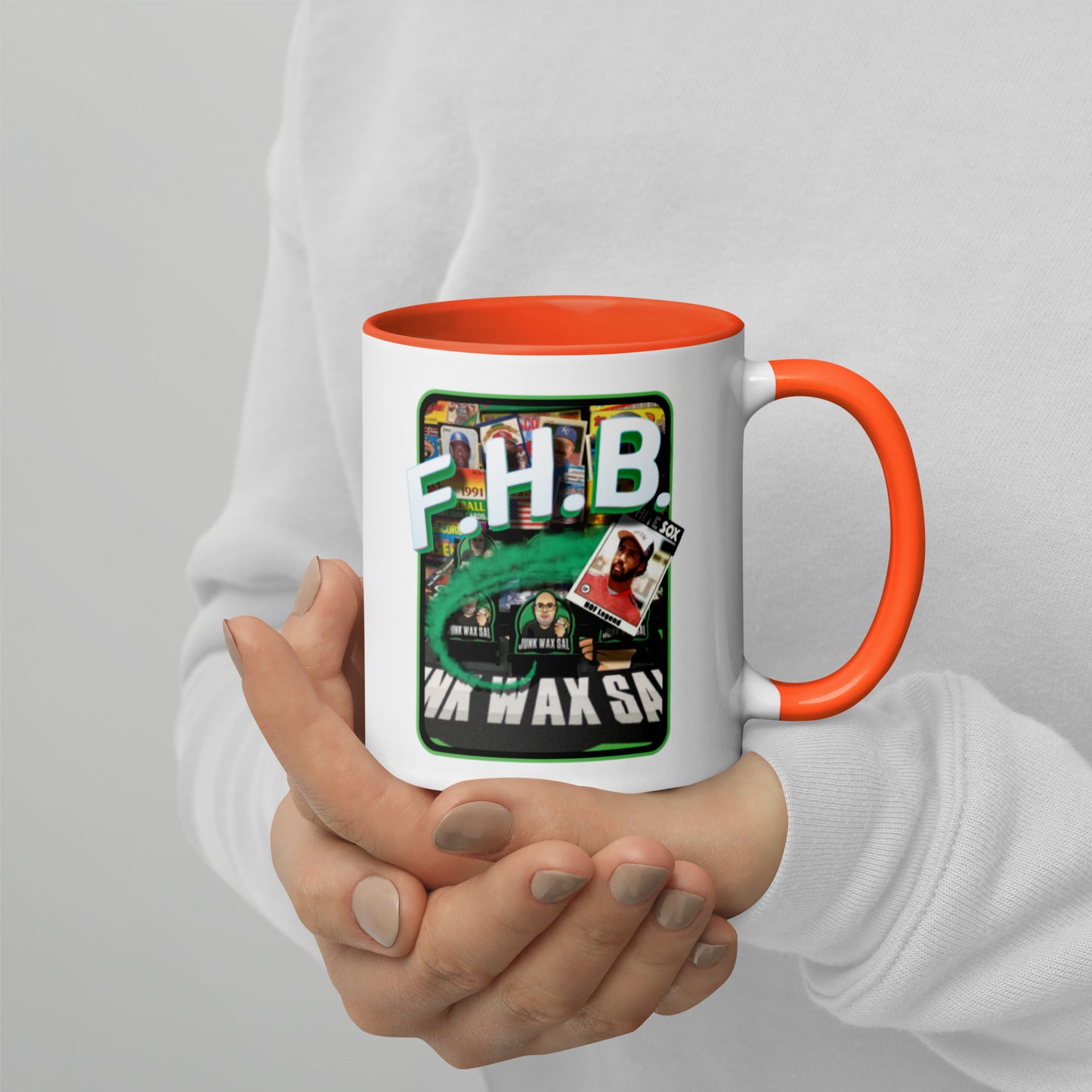 Junk Wax Sal - F.H.B. - Mug with Color Inside