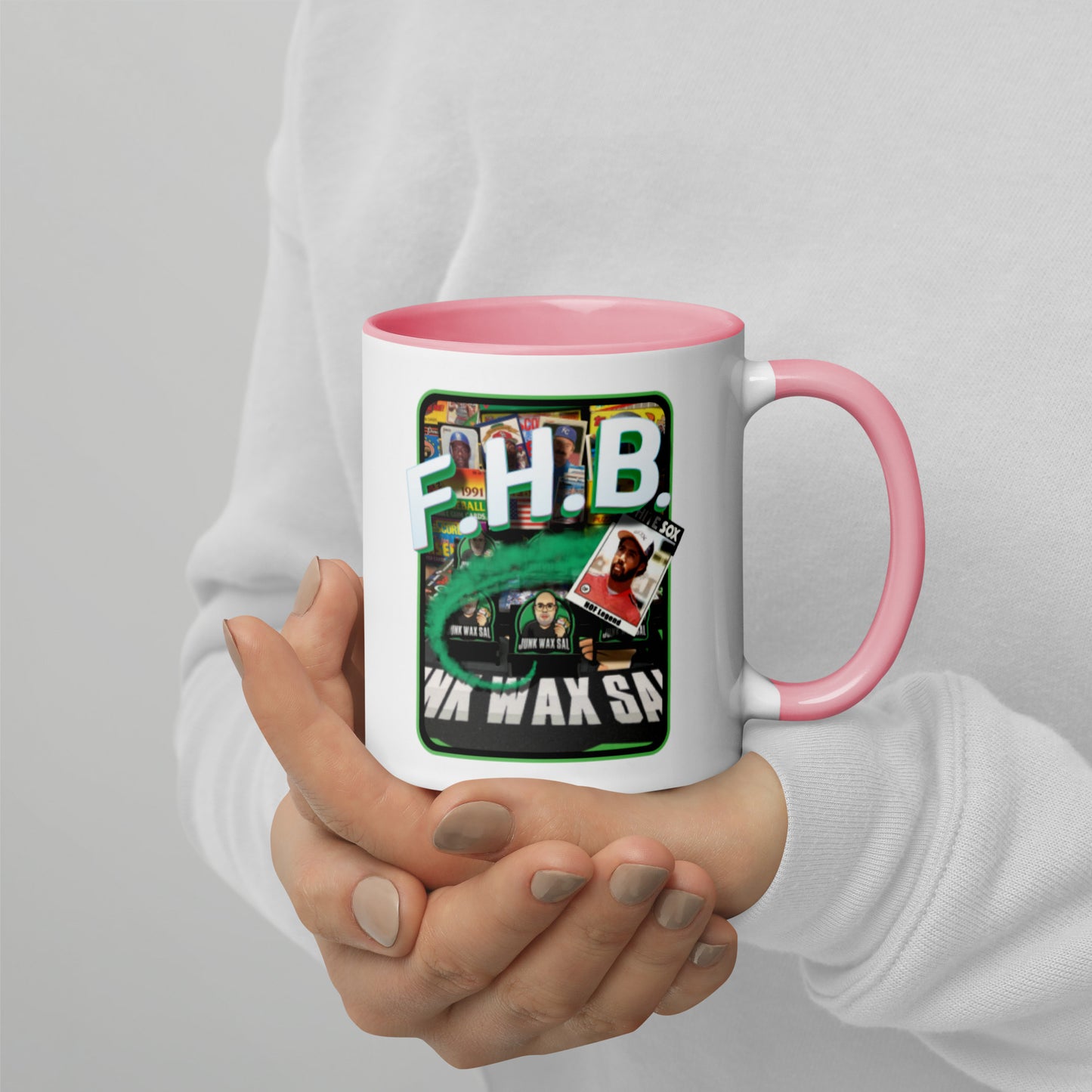 Junk Wax Sal - F.H.B. - Mug with Color Inside