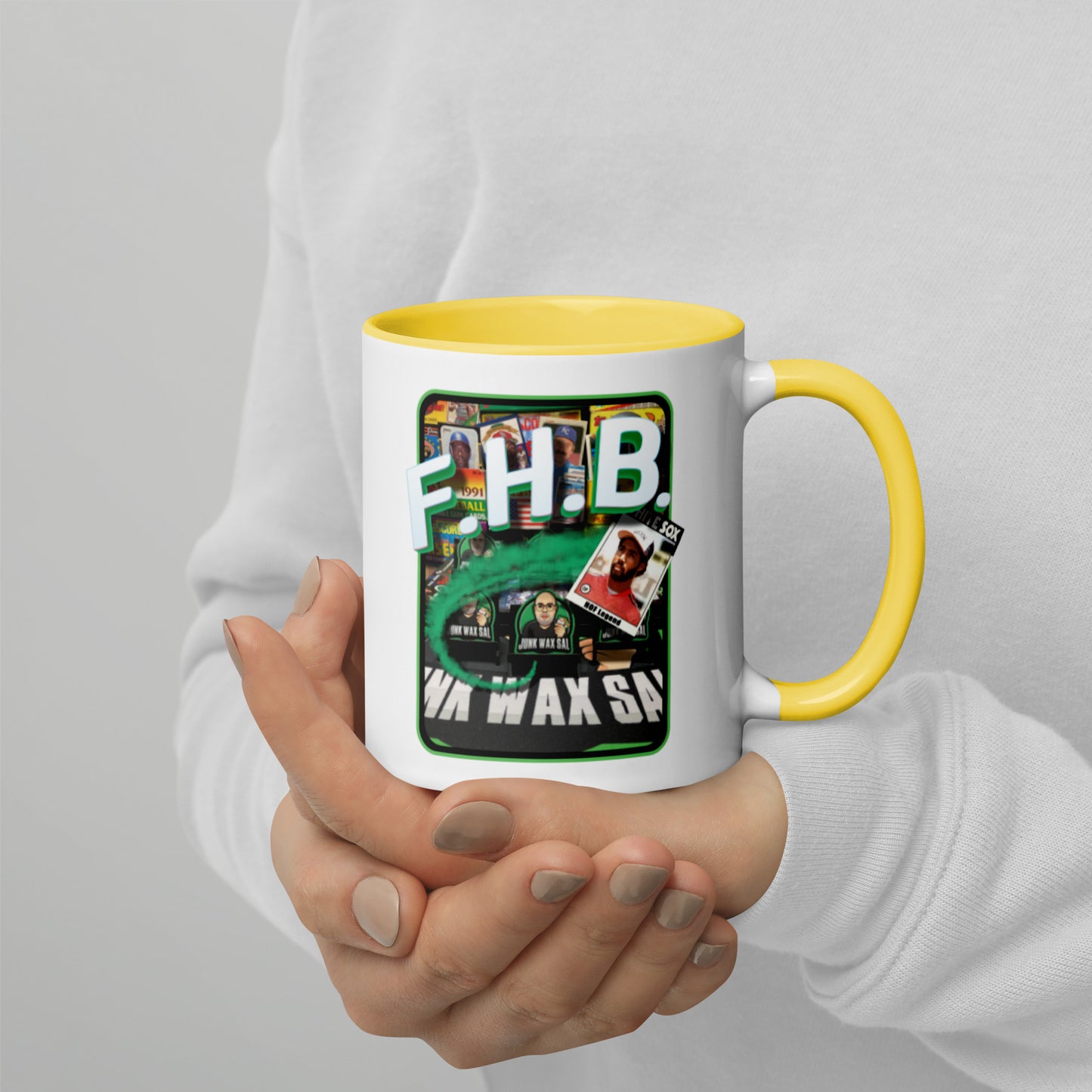Junk Wax Sal - F.H.B. - Mug with Color Inside