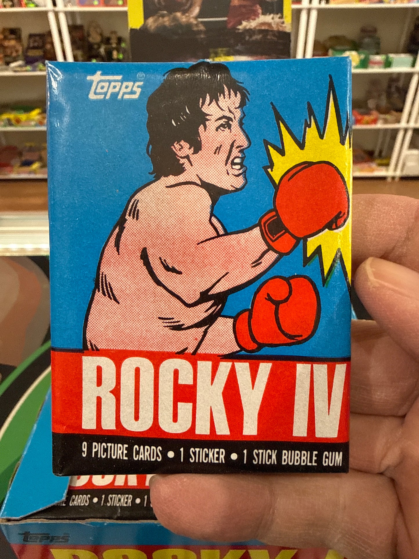 1985 Topps Rocky IV Pack