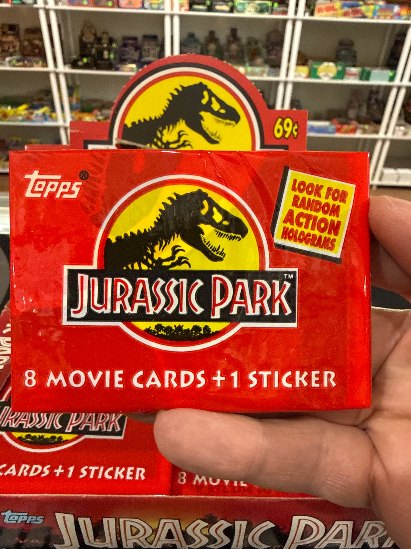 1992 Topps Jurassic Park Pack