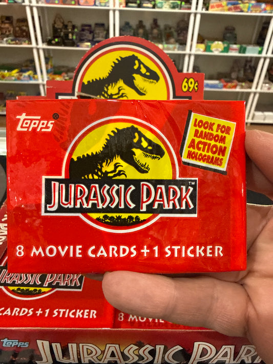 1992 Topps Jurassic Park Pack