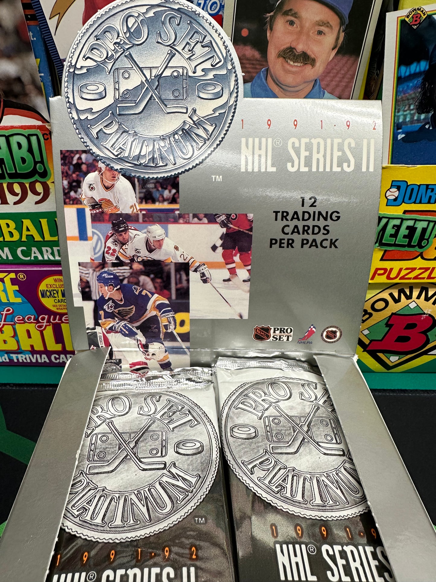 1991-92 Pro Set Platinum Hockey Series 2 Pack