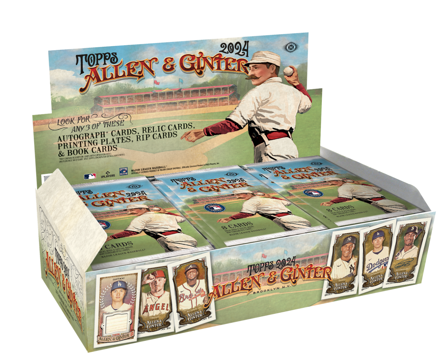 z-10/30/24 - 2024 Topps Allen & Ginter Baseball Hobby Box Break