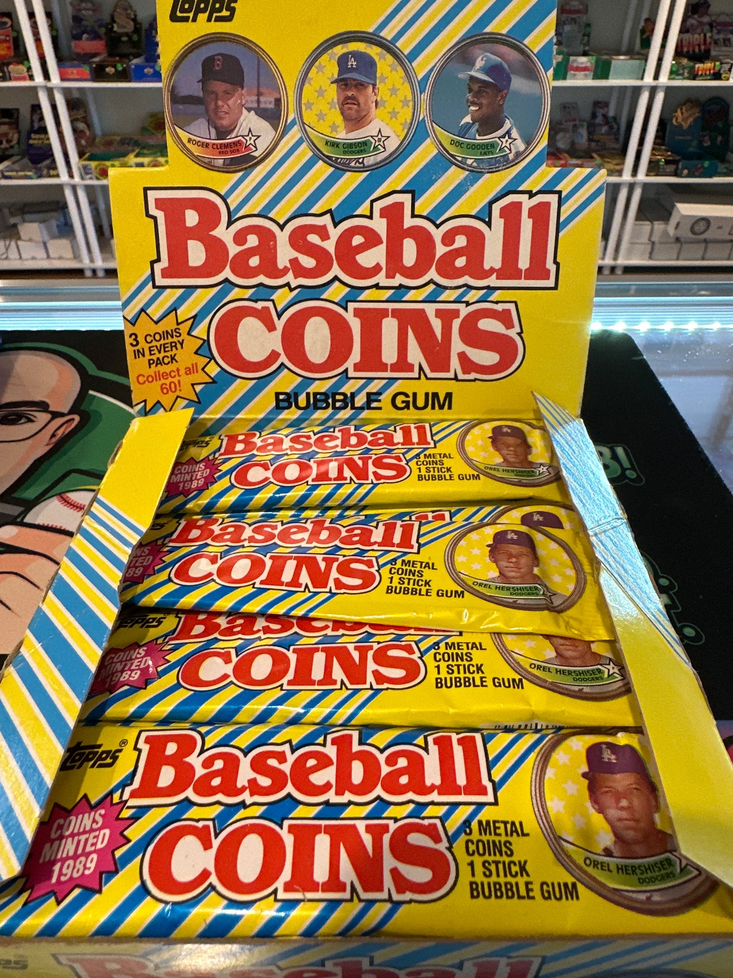 1989 Topps Baseball Coins Pack