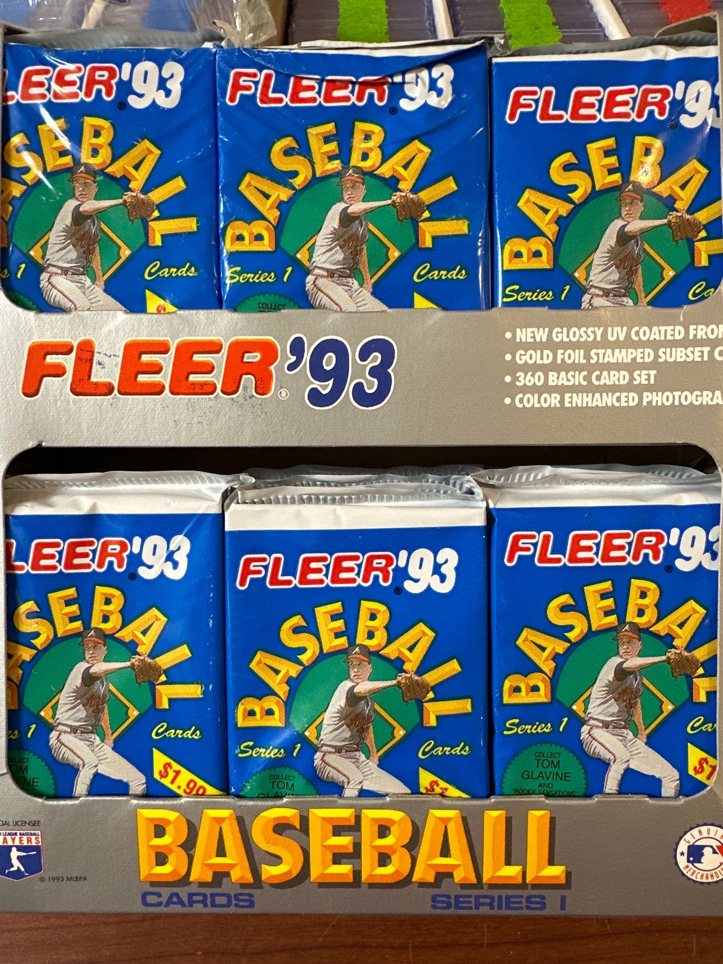 1993 Fleer Baseball Series 1 Jumbo Pack