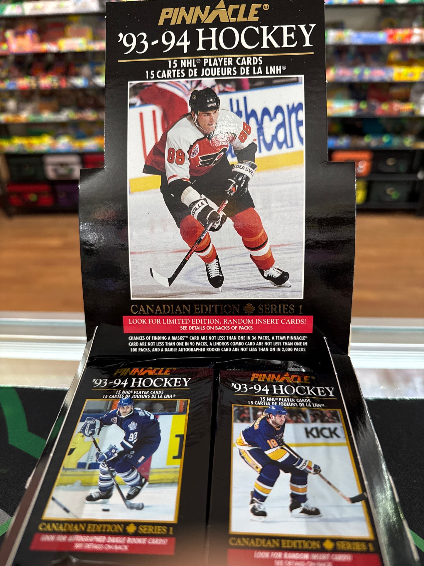 1993-94 Score Pinnacle Series 1 Canadian Hockey Pack