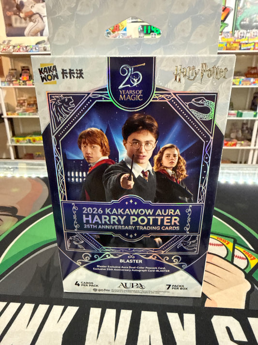 2026 Kakawow Aura Harry Potter 25th Anniversary Hanger Box