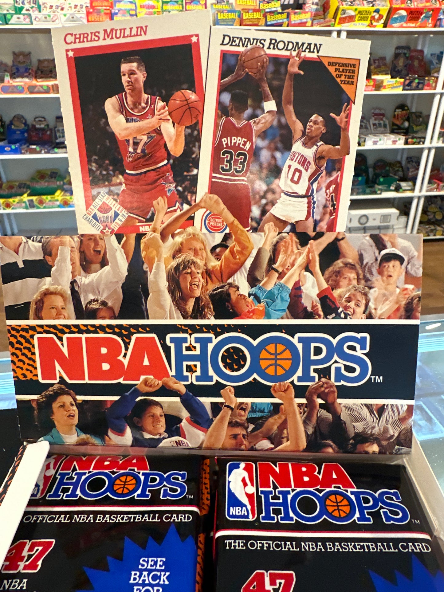 1991-92 NBA Hoops Series 1 Basketball Rack Pack