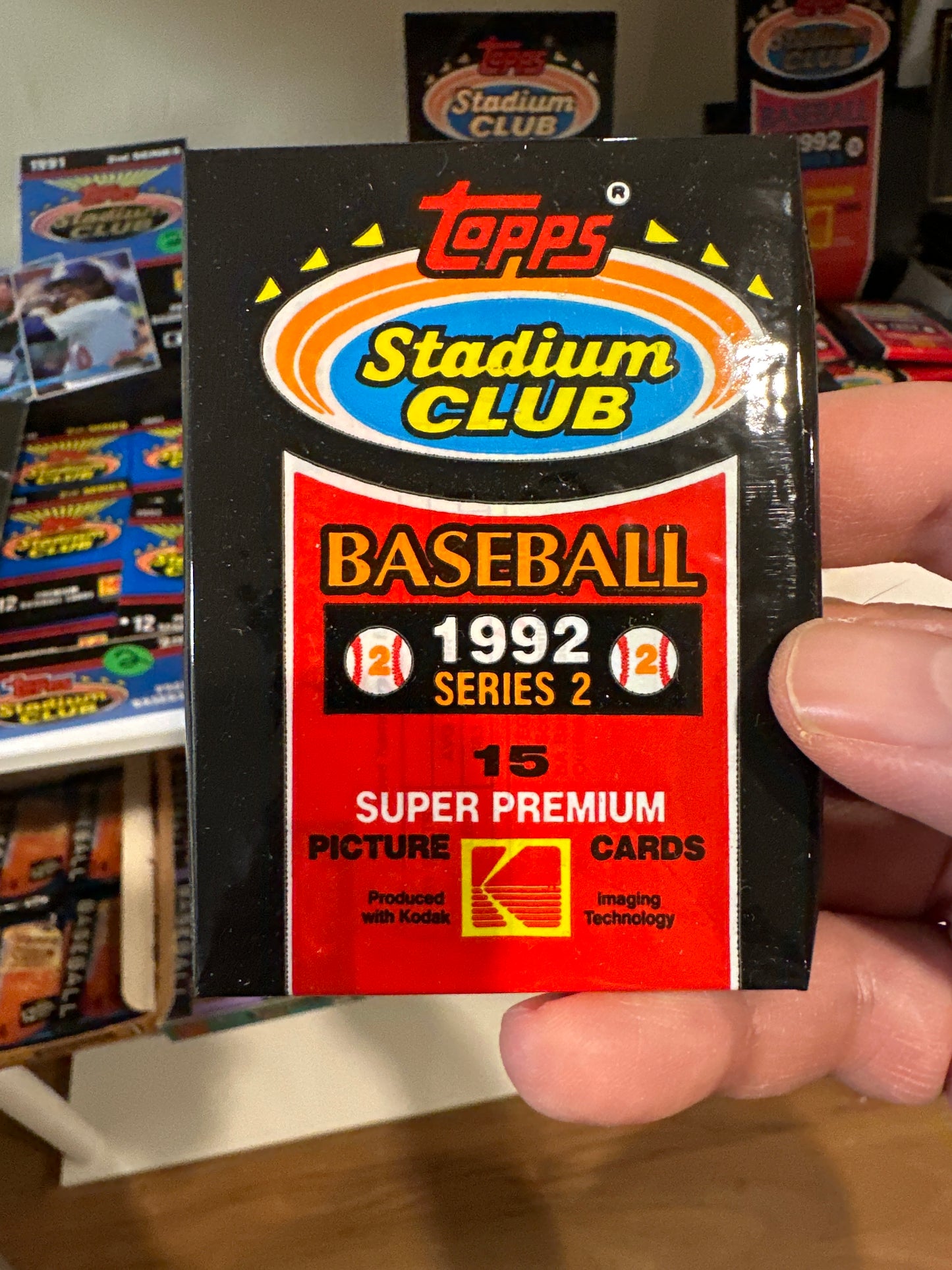 1992 Topps Stadium Club Baseball Series 2 Pack