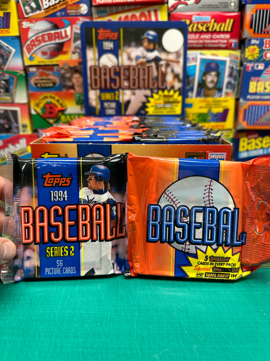 1994 Topps Baseball Series 2 Rack Pack