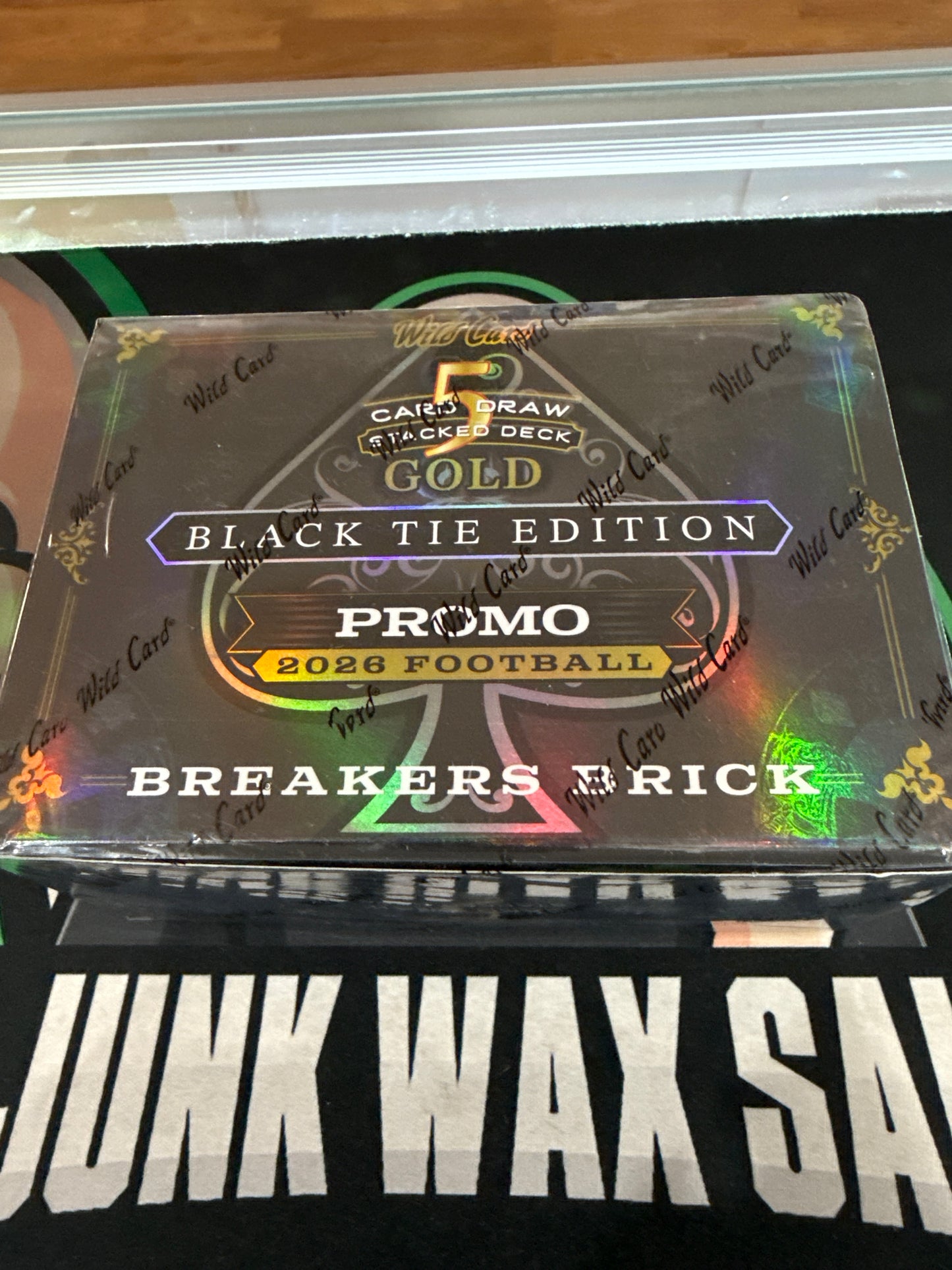 2026 Wild Card 5 Card Draw Stacked Deck Black Tie Edition Brick