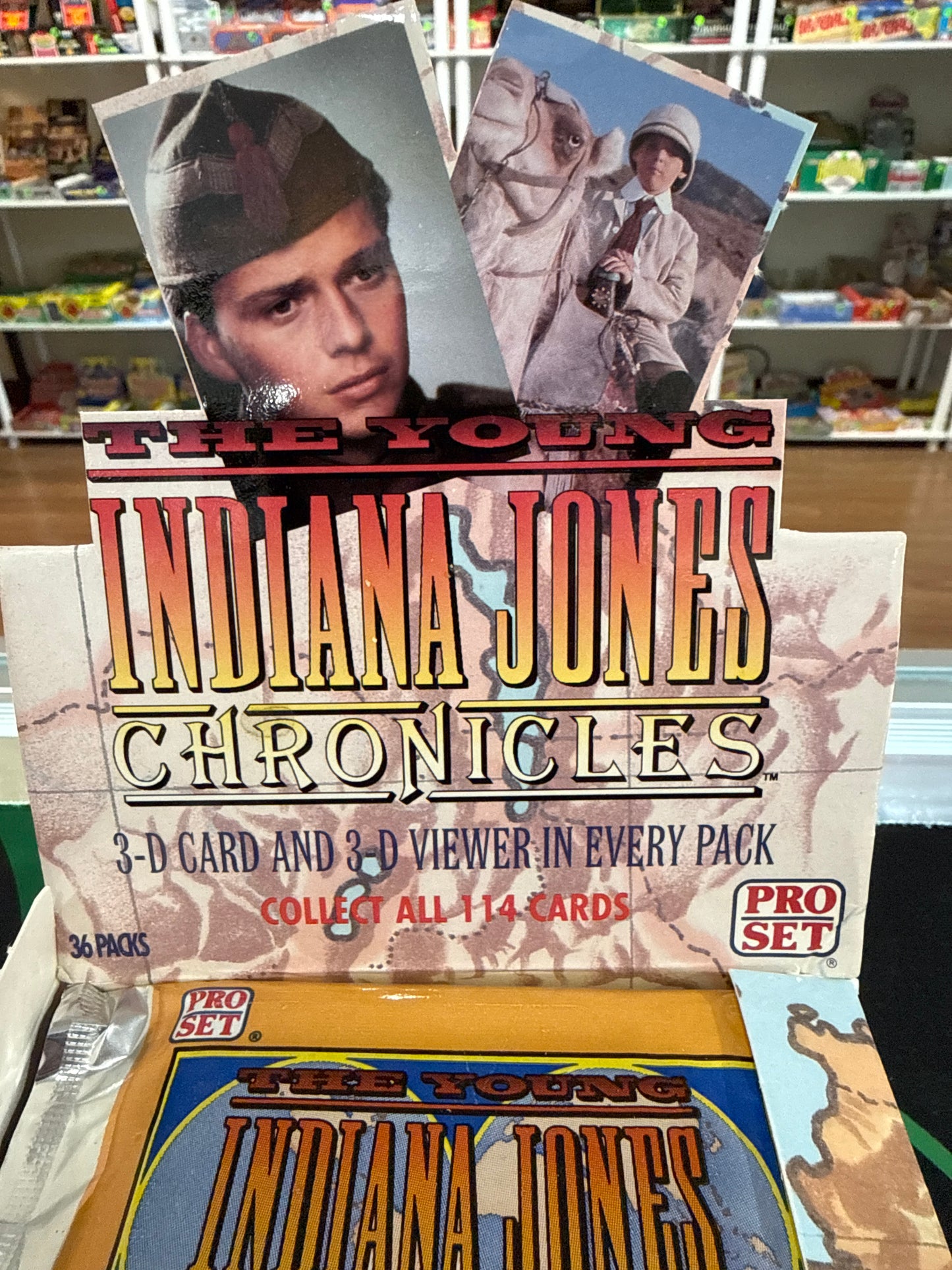 1992 Pro Set The Young Indiana Jones Chronicles Pack