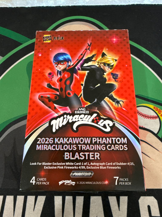 2026 Kakawow Phantom Miraculous Blaster Box