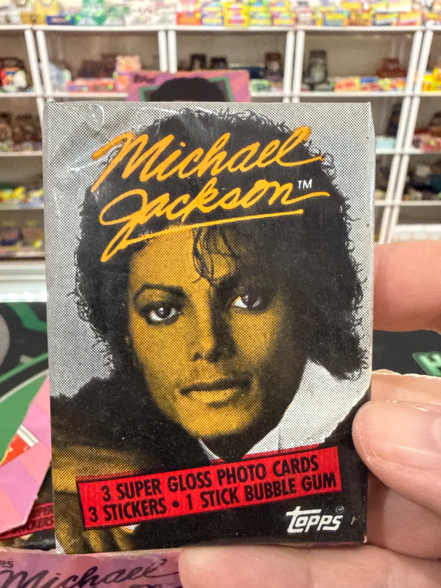 1984 Topps Michael Jackson Pack